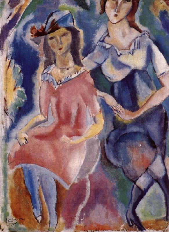 Jules Pascin Sister oil painting image